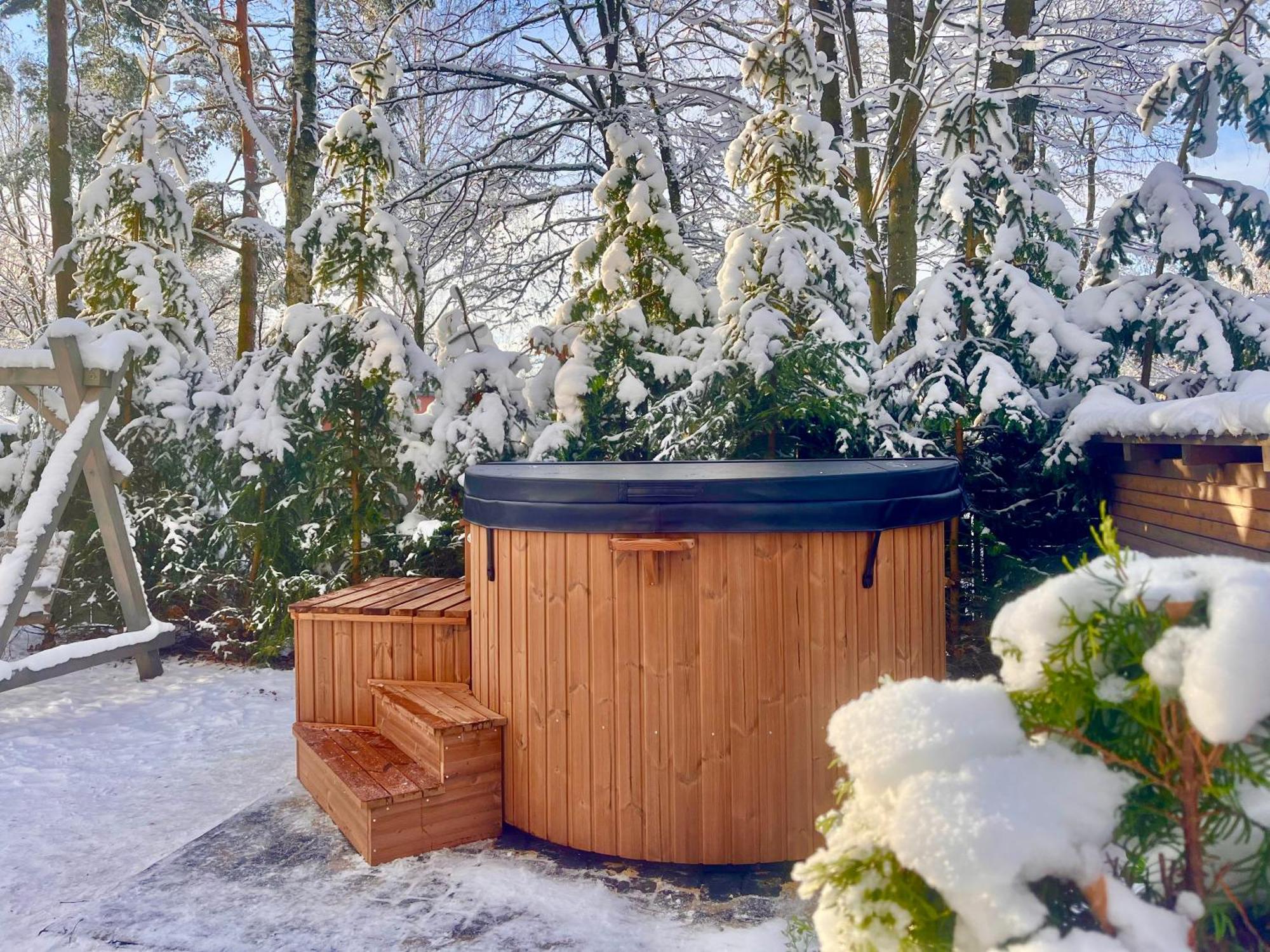 Mazursko - Komfortowe Domy 8 Osobowe Nad Jeziorem, Balia Lub Sauna Kretowiny Extérieur photo