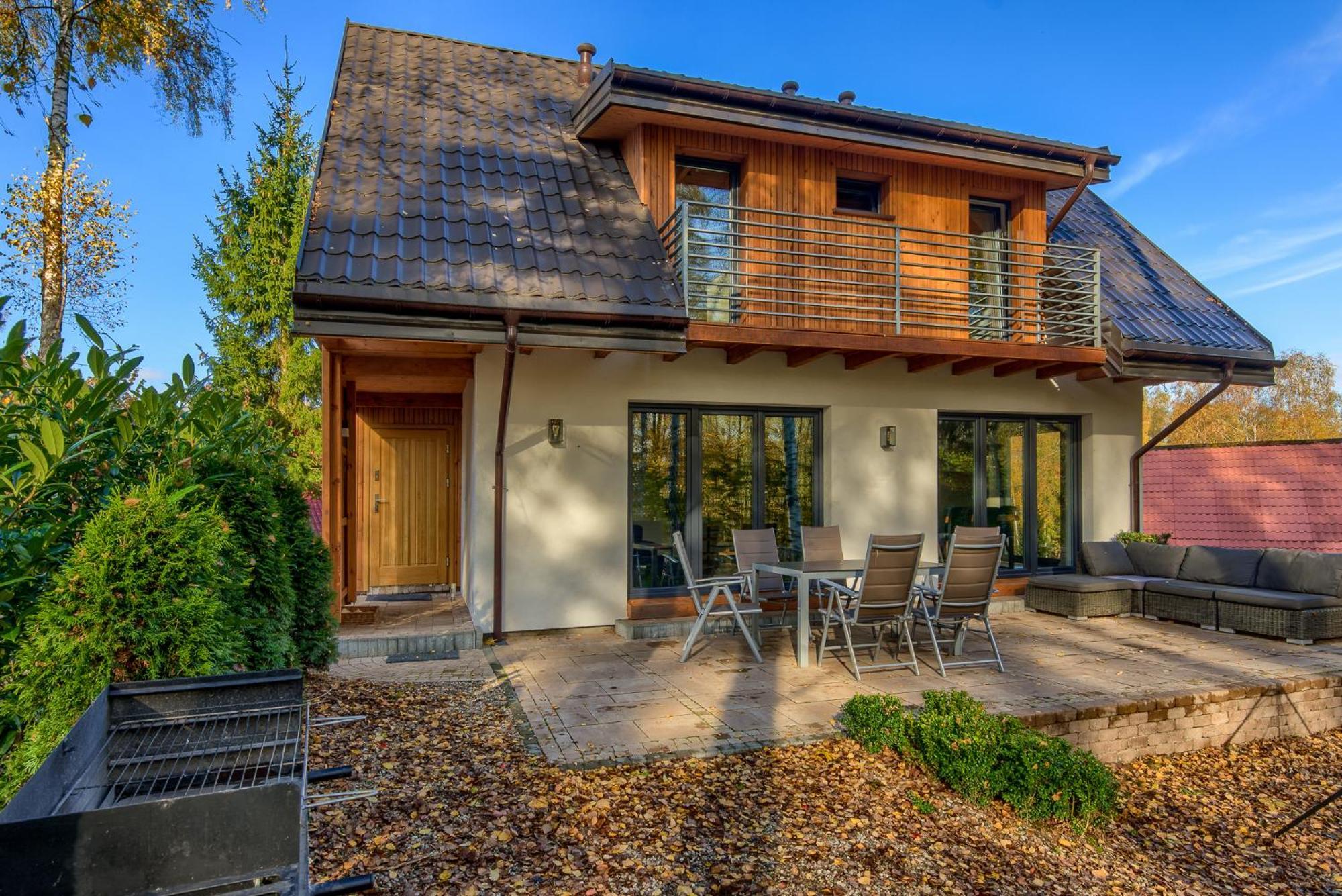 Mazursko - Komfortowe Domy 8 Osobowe Nad Jeziorem, Balia Lub Sauna Kretowiny Extérieur photo