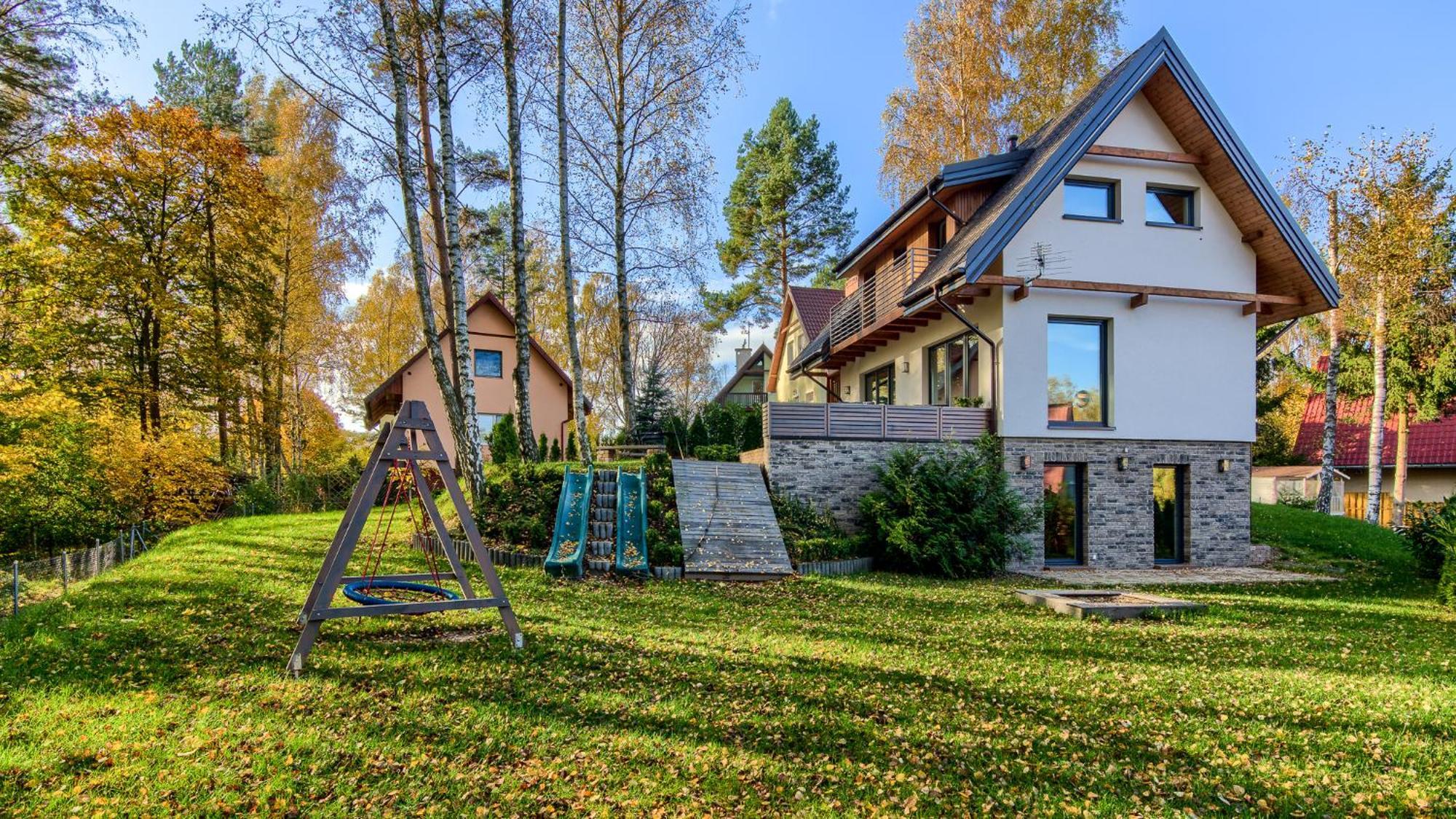 Mazursko - Komfortowe Domy 8 Osobowe Nad Jeziorem, Balia Lub Sauna Kretowiny Extérieur photo
