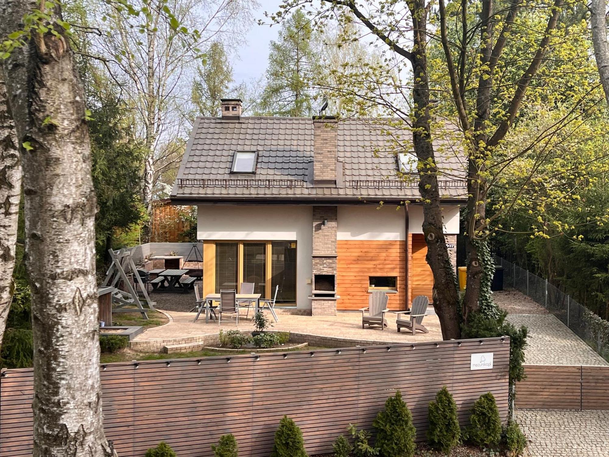 Mazursko - Komfortowe Domy 8 Osobowe Nad Jeziorem, Balia Lub Sauna Kretowiny Extérieur photo